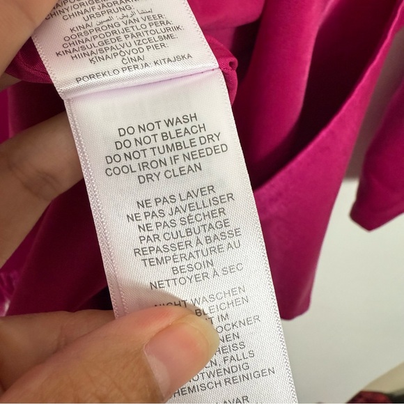 AIDAN MATTOX Ostrich Feather Trim Satin Mini Tuxedo Dress - Picture 6 of 7